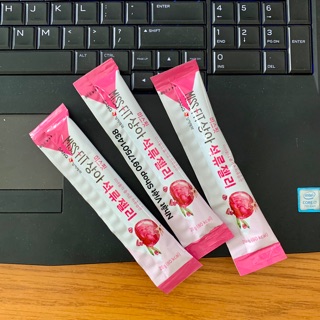 (Combo 3 gói lẻ) Collagen thạch lựu Sanga Hàn Quốc