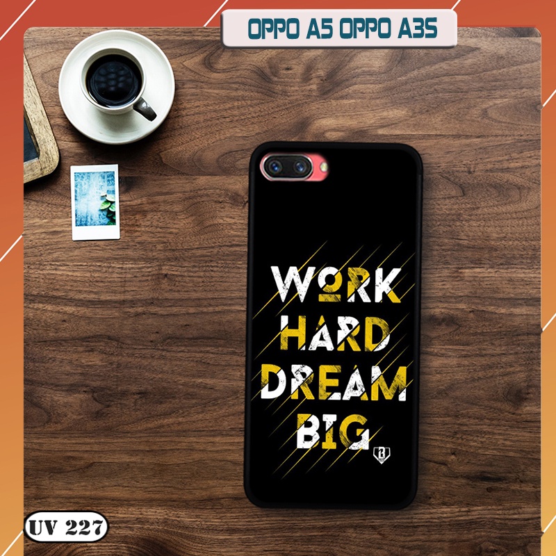 Ốp lưng nhám in hình 3D OPPO A5 / A3S