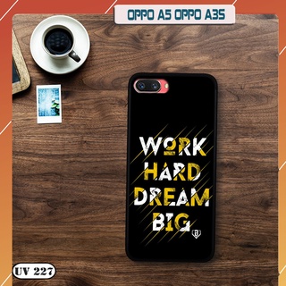 Ốp lưng nhám in hình 3d oppo a5 / a3s