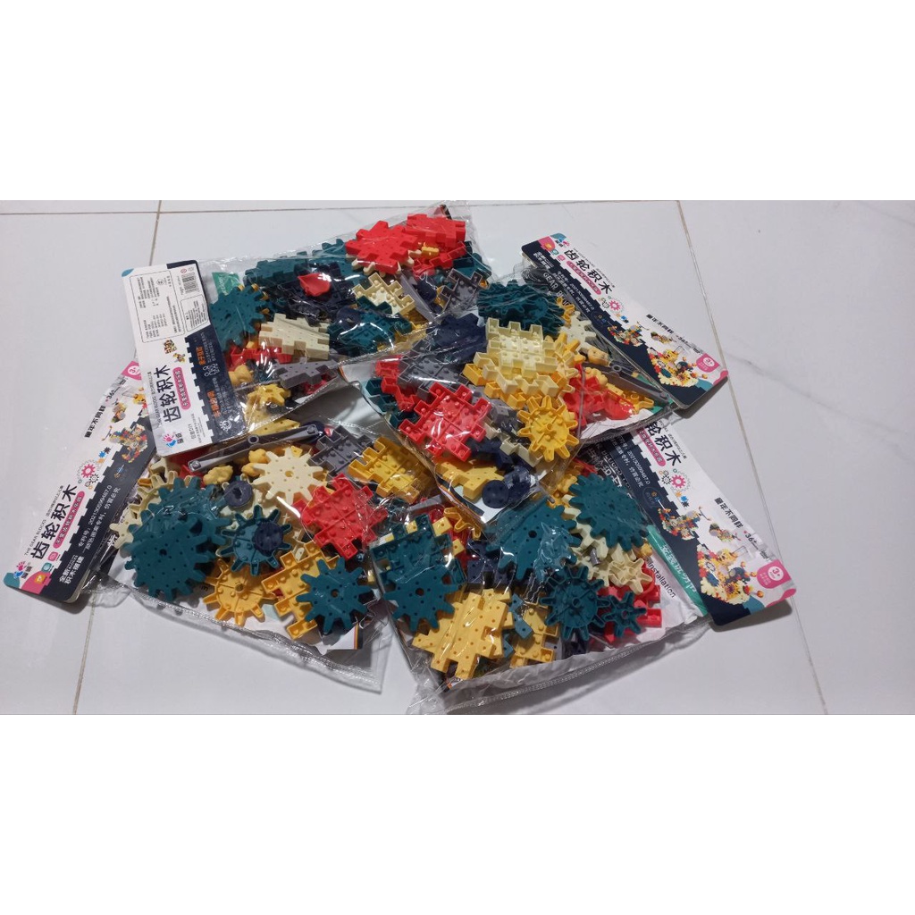 03022 Đồ Chơi Lắp Ráp Mô Hình, Bộ Lắp Ghép Bánh Răng 83PCS