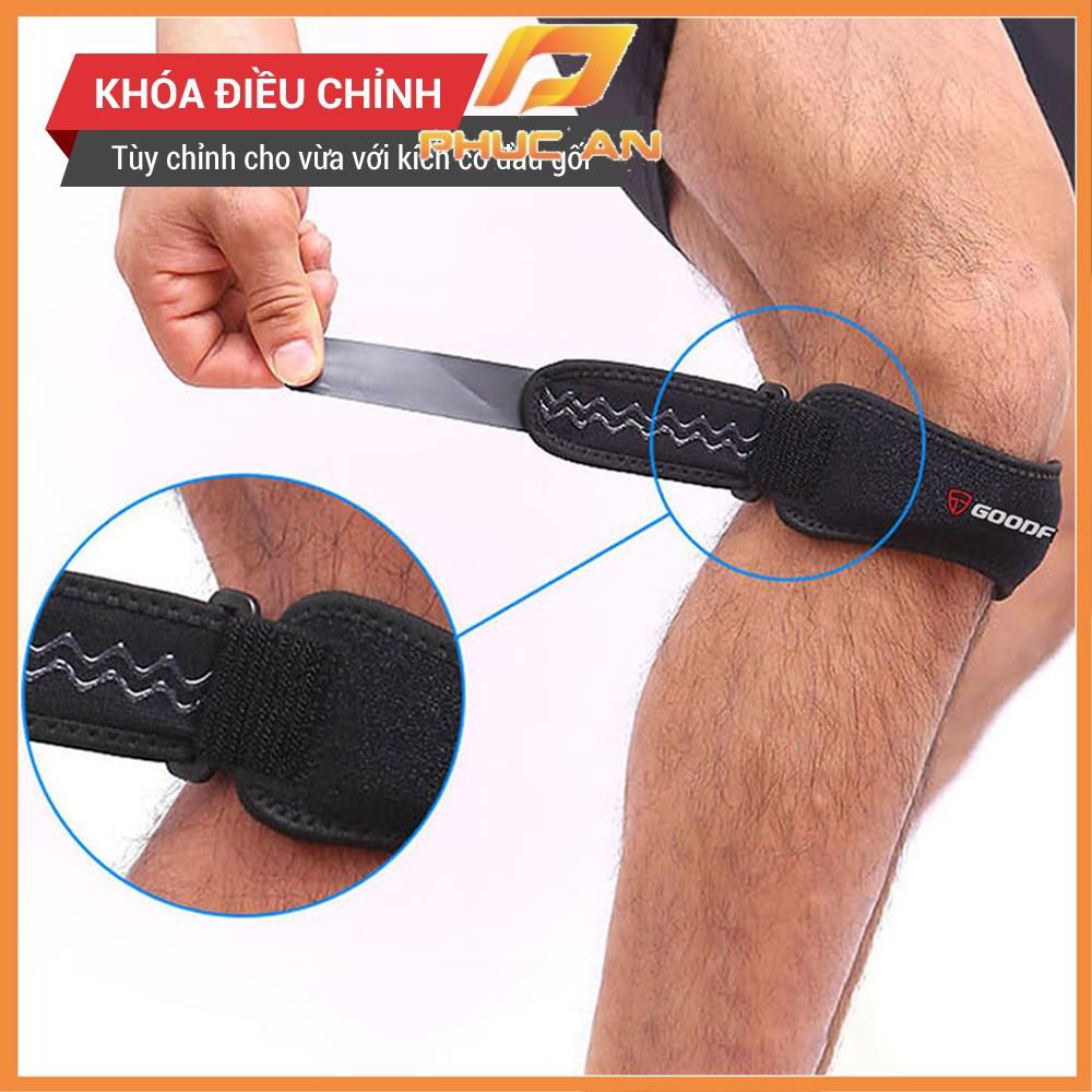 Băng đầu gối, đai bảo vệ khớp gối GoodFit GF516K PHUCANSPORT