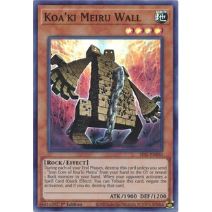 Thẻ bài Yugioh - TCG - Koa'ki Meiru Wall / SESL-EN050'