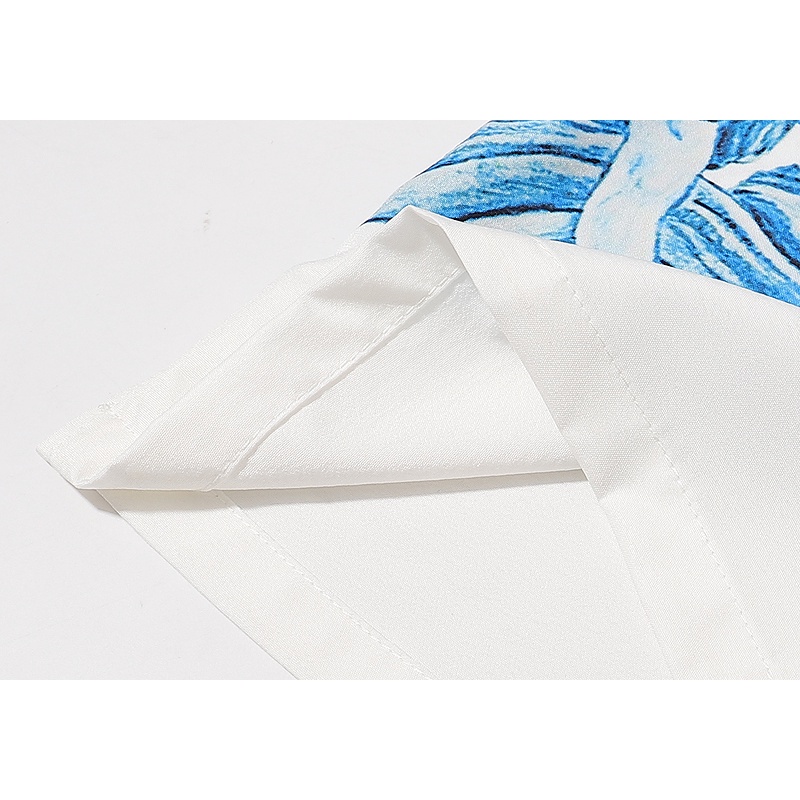 Prada Áo Thun cotton Ngắn Tay In Họa Tiết Thời Trang Cho Nam Nữ