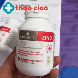 Kẽm ZinC Úc 120 viên (mẫu mới nhất)