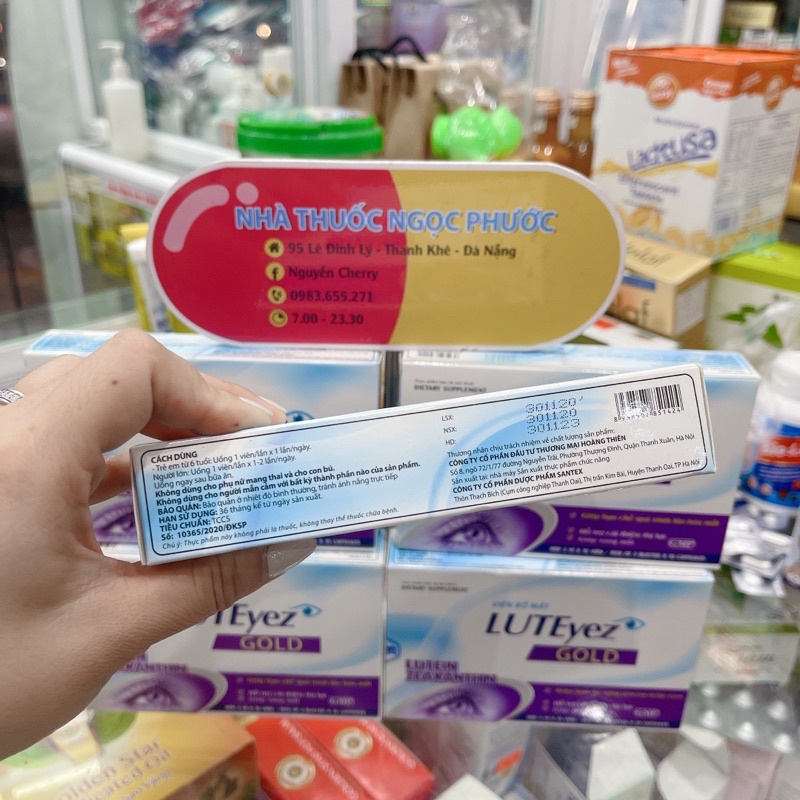 VIÊN BỔ MẮT LUTEYEZ - PHÒNG NGỪA CÁC BỆNH VỀ MẮT