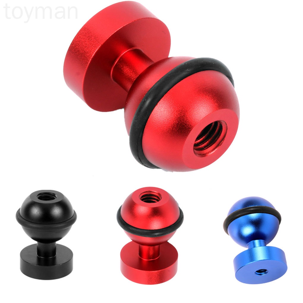 Đầu Chuyển Đổi Đầu Bi Vít 1 / 4 Inch Bằng Hợp Kim Nhôm Thay Thế Cho Máy Ảnh Hành Động Gopro Toyman