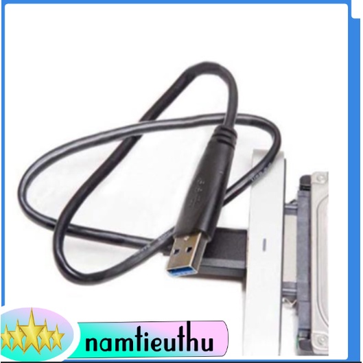 Dây Cáp (Cable) chuyển SATA to USB 3.0 Truyền dữ liệu từ ổ cứng HDD/SSD ra USB 3.0
