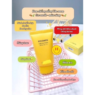 𝐊𝐞𝐦 𝐜𝐡𝐨̂́𝐧𝐠 𝐧𝐚̆́𝐧𝐠 𝐓𝐡𝐞 𝐒𝐚𝐞𝐦 𝐄𝐜𝐨 𝐄𝐚𝐫𝐭𝐡 𝐋𝐢𝐠𝐡𝐭 𝐒𝐮𝐧 𝐂𝐫𝐞𝐚𝐦 SPF50+/PA++++