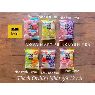 Thạch trái cây Orihiro Nhật Bản bổ sung vitamin cho bé - Hàng Nhật nội địa