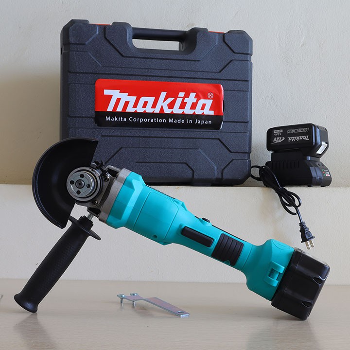 Máy Mài Góc, Máy Cắt Dùng Pin Makita 72V 2 Pin - Không Chổi Than - Công tắc bóp