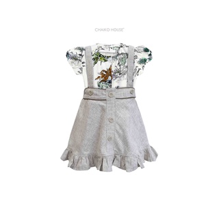 Set áo & chân váy lily bé gái chaiko house ldc04