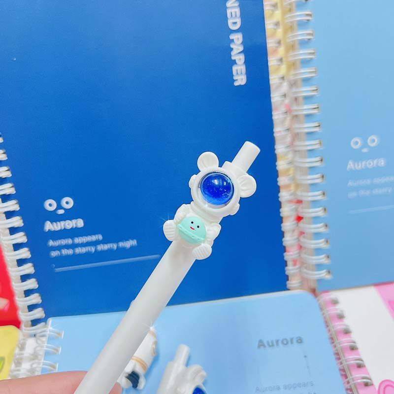 Bút Mực Gel Ngòi 0.5mm Hình Phi Hành Gia Dễ Thương b11