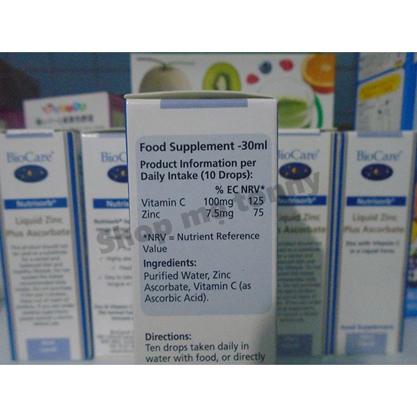 Vitamin BioCare bổ sung Kẽm cho bé