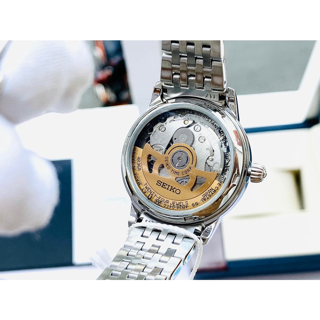 Đồng Hồ Nữ SEIKO Presage Ladies Watch SRP885J1 Chính Hãng Tặng Dây Da Cao Cấp