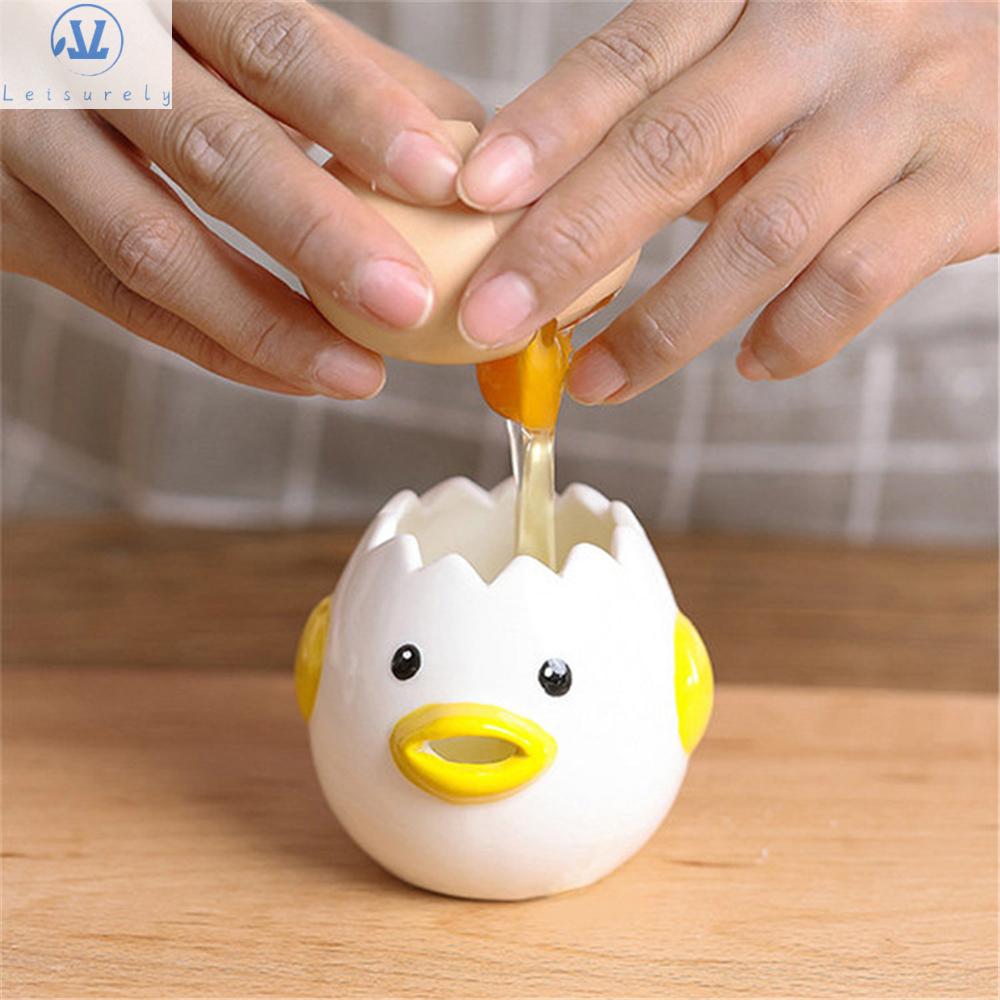Dụng Cụ Tách Lòng Đỏ Trứng Hình Gà Con Đáng Yêu