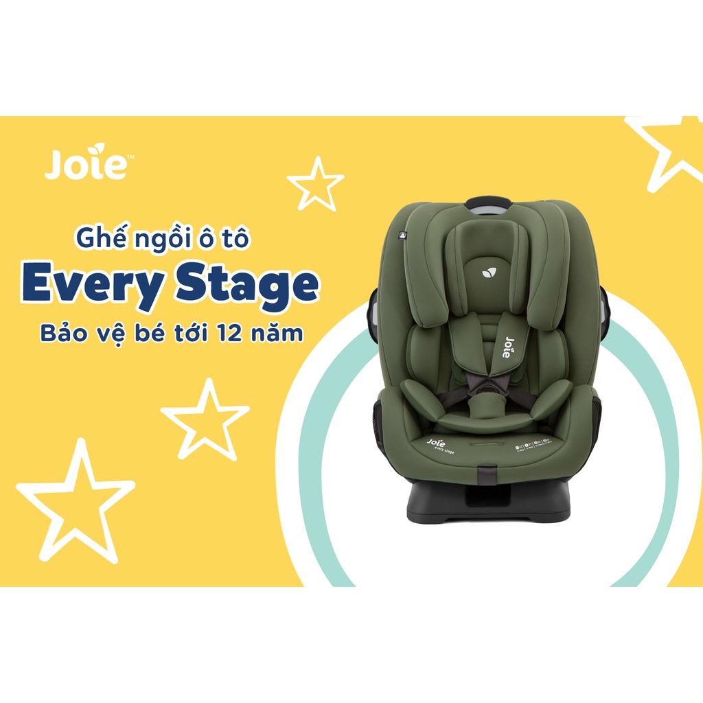 Ghế ngồi ô tô cho bé 0-12 tuổi, 0-36kg - JOIE EVERY STAGE ( HÀNG CHÍNH HÃNG )