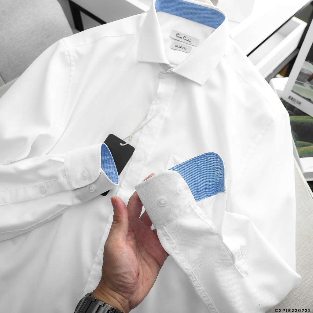 Aó sơ mi nam dài tay dư xịn PCD,Chất vải COTTON hạt,Form Slimfit,thấm hút mồ hôi,hàng VNXK