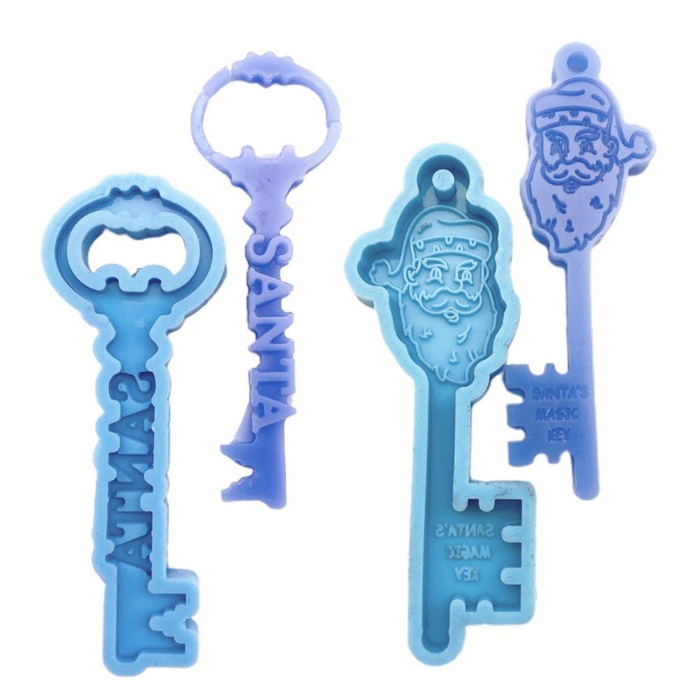 Khuôn Silicone Tạo Hình Đất Sét Chủ Đề Giáng Sinh DIY