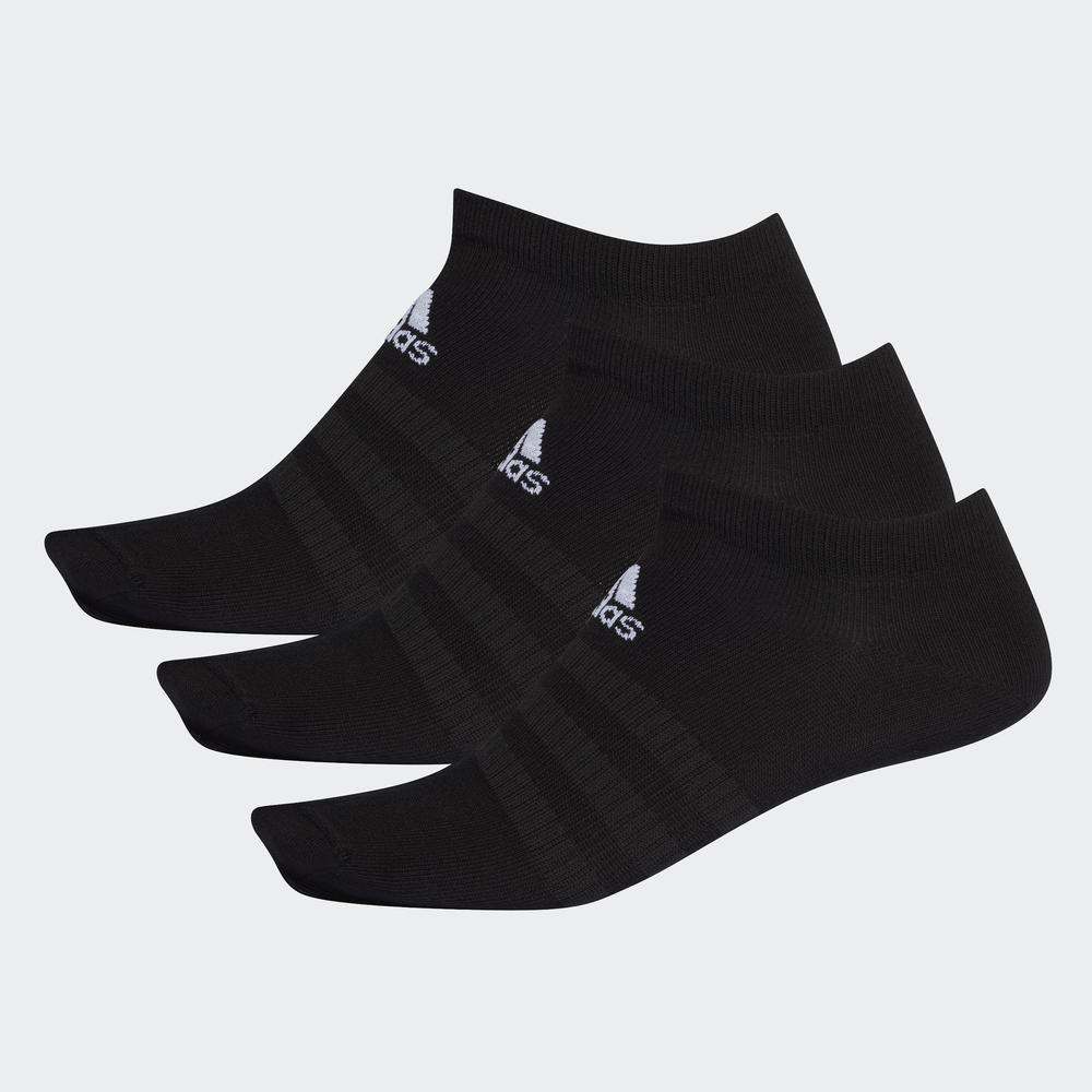 Bộ 3 Đôi Tất adidas TRAINING Unisex Cổ Chân Màu Đen DZ9402