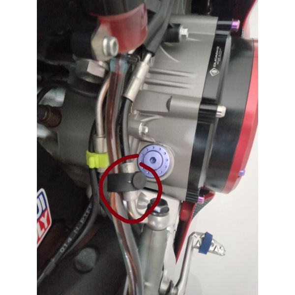 Dây cao su giữ dây điện xe máy xe mô tô