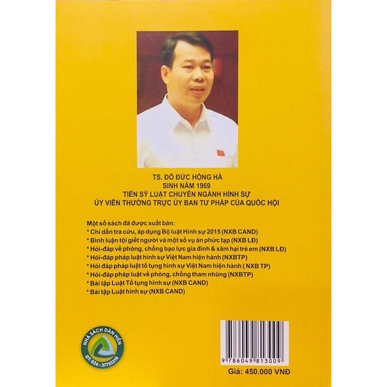 [ Sách ] Pháp Luật Hình Sự Việt Nam về các tội xâm phạm tính mạng, sức khỏe của con người