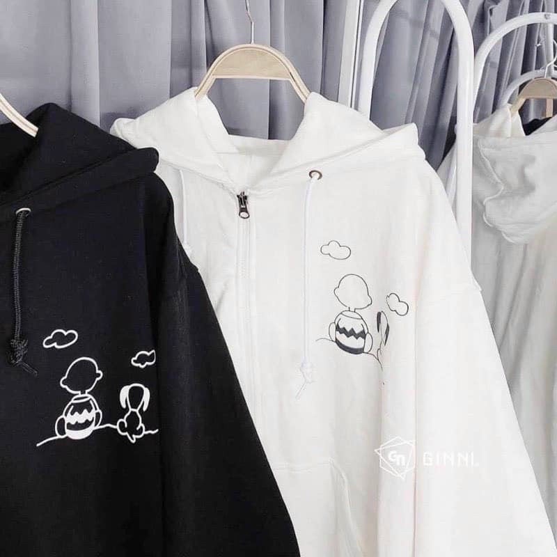 Áo HOODIE IN HÌNH DÂY KÉO UNISEX NAM, NỮ - HDHINHNGUC