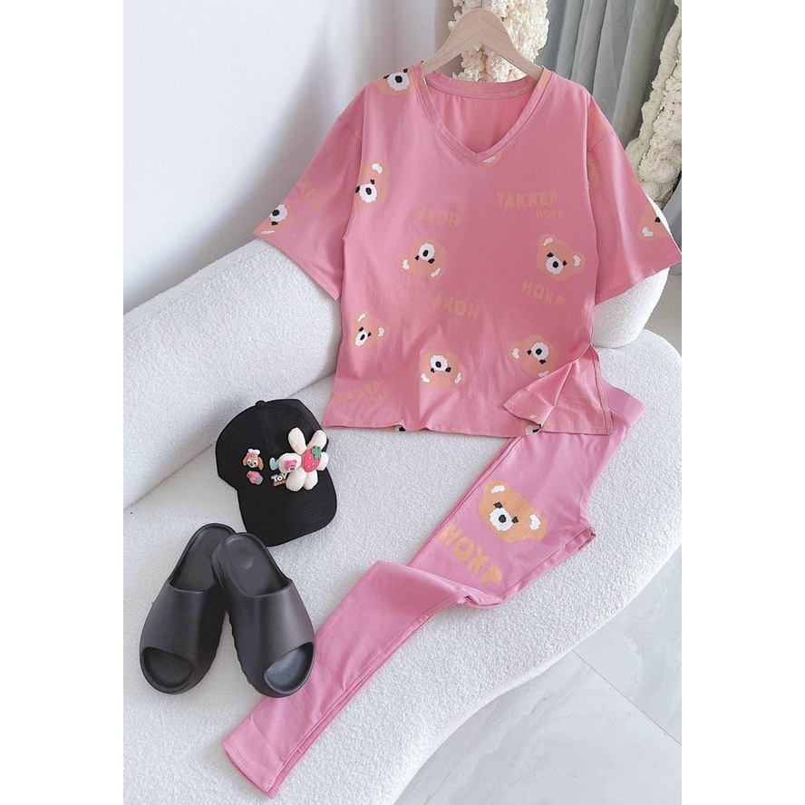 ĐỒ BỘ GẤU DÀI THUN COTTON HÀNG LOẠI 1 (CHẤT XỊN XÒ)