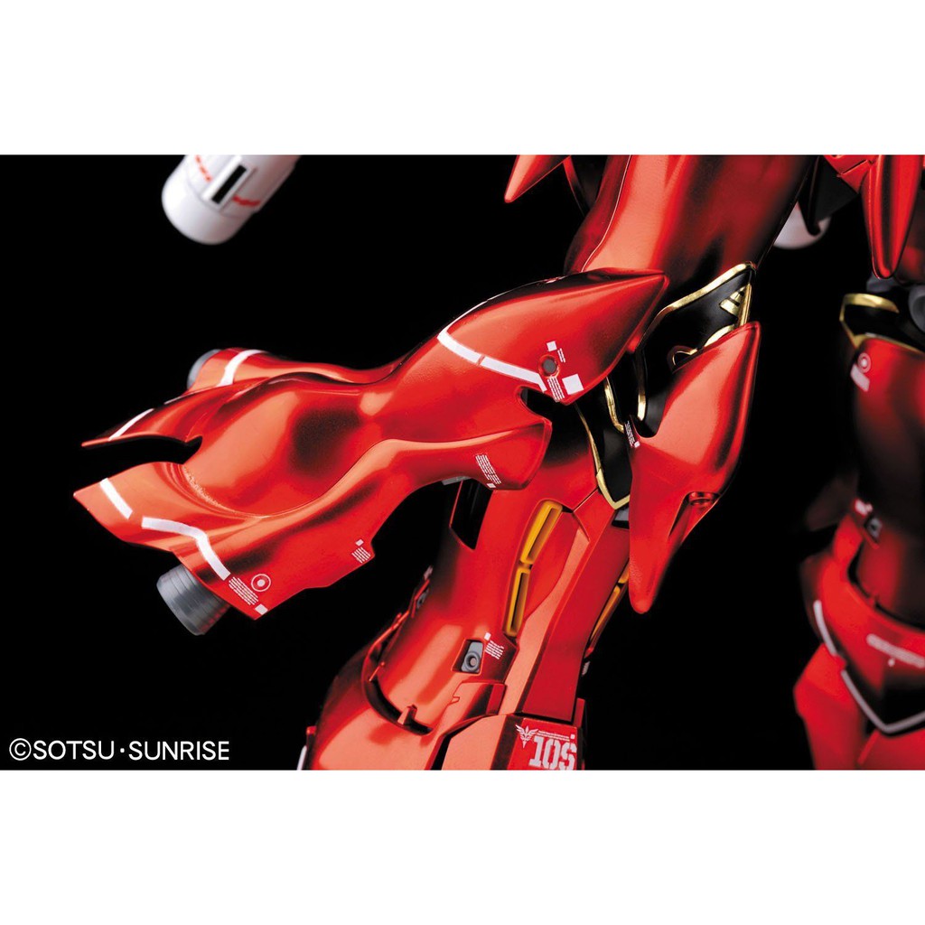 Mô Hình Lắp Ráp Gundam MG Sinanju ver.Ka Titanium Finish