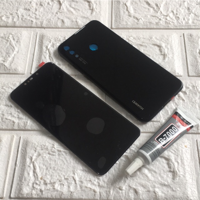 Combo Bộ Vỏ + Màn Hình Huawei Nova 3i Zin Hàng Cao Cấp Tặng 1 Tuýp Keo B-7000