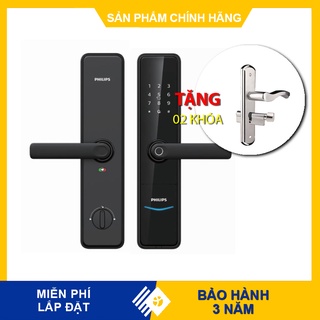 Khóa cửa thông minh Philips DDL603E chính hãng, bảo hành 02 năm, miễn phí lắp đặt