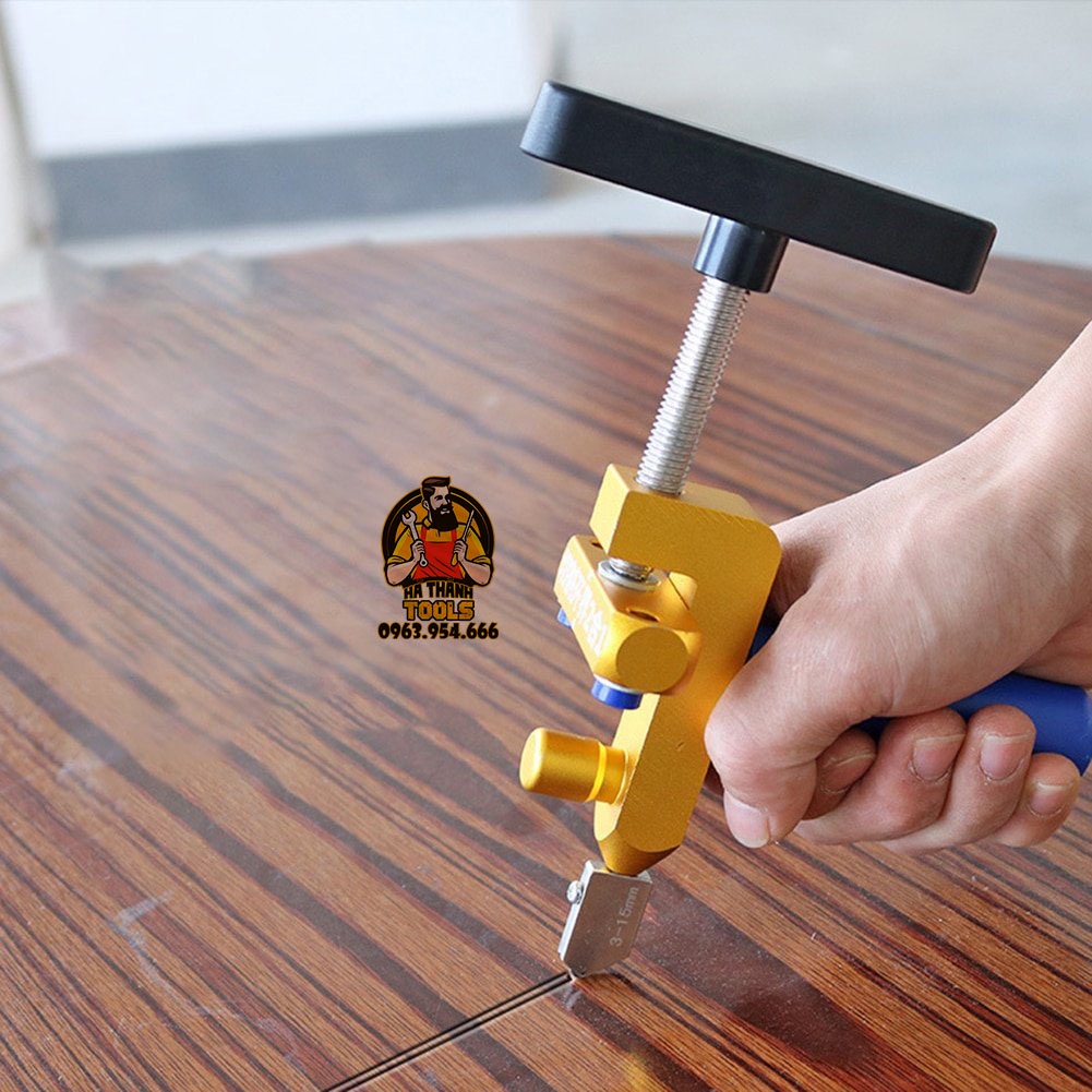 Dao cắt gạch men, cắt kính cầm tay thông minh loại Tốt - Full Phụ kiện như hình