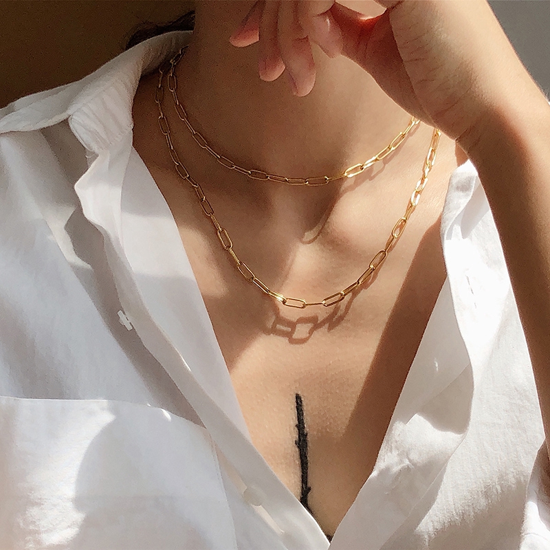 Vnox Vòng Cổ Choker Mặt Hình Tròn Phong Cách Tối Giản Cổ Điển Cho Nữ