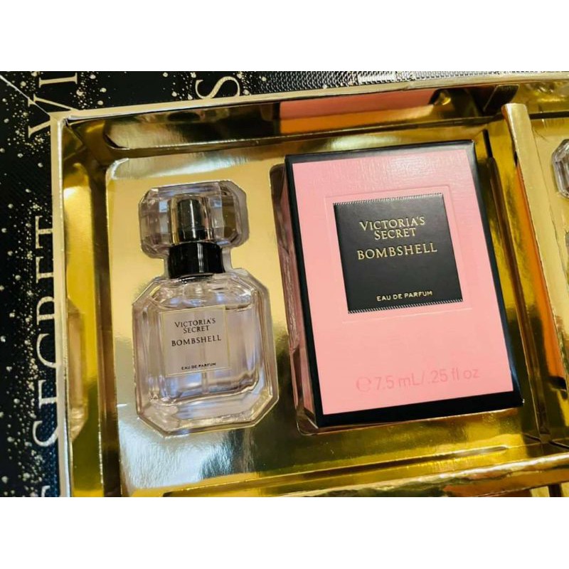 Gift set 4 chai nước hoa Victoria's Secret mini x 7.5ml/chai