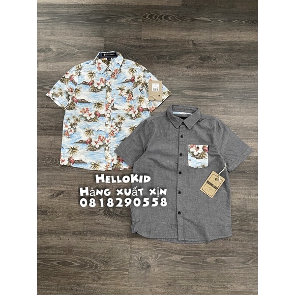 A362 - Áo sơmi billabong xuất bé trai