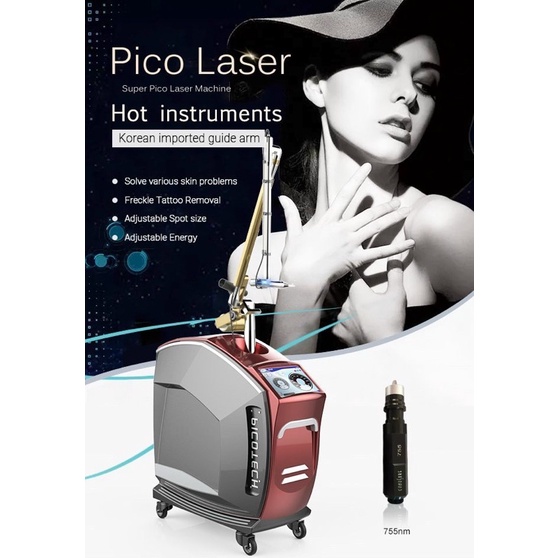 Máy Laser Trục Khuỷu Yag Q-Switch Picotech