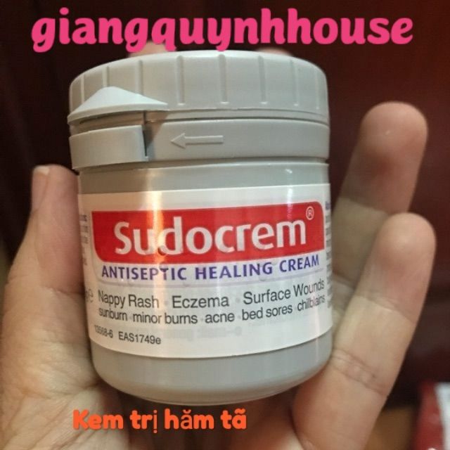 Kem trị hăm tã Sudocrem 60g hàng nội địa Anh