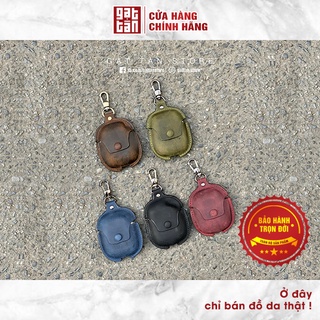 [BẢO HÀNH TRỌN ĐỜI] Bao Da Airpods Cao Cấp Hàng Đẹp Gạt Tàn Store / Cam Kết Da Bò Thật 100% - AP04