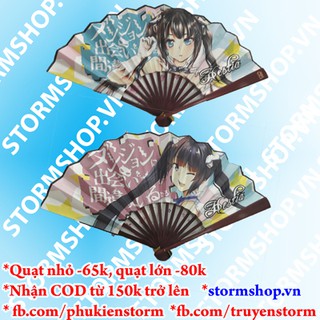 Quạt Vải Manga Anime