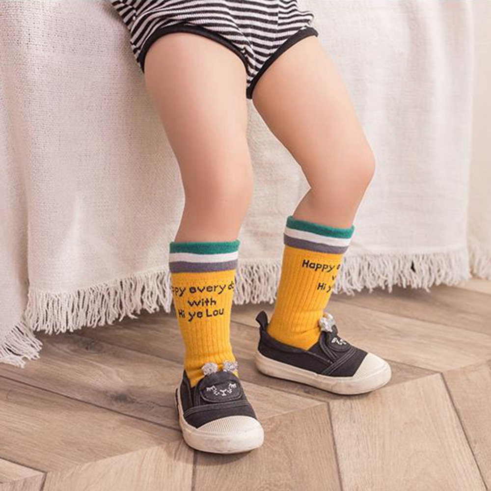Vớ Cotton Thể Thao Thời Trang Cho Bé 0-3 Tuổi