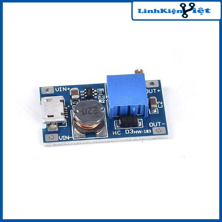 Module Boost DC DC 2-24V 2A MT3608 V2