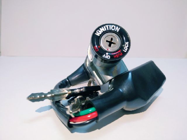 Ổ Khóa máy xe Dream Thái chìa +hiệu VƯƠNG NIỆM