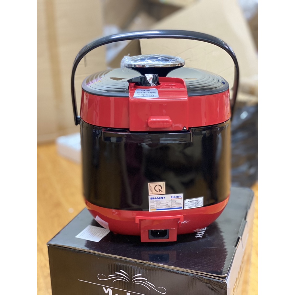 🍇NỒI ÁP SUẤT sharp KS-132 DUNG TÍCH 3,2L NHỎ NHẮN BẢO HÀNH 12 THÁNG