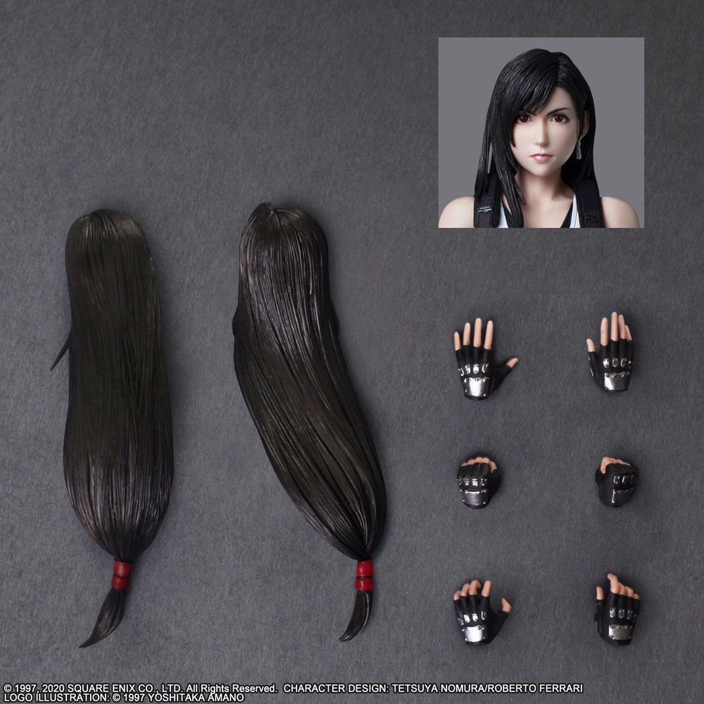Mô hình Play arts Final Fantasy 7 Remake Tifa, Cloud, Sephiroth
