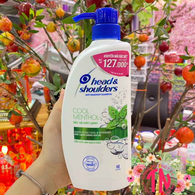 Dầu gội Head and Shoulders bạc hà mát lạnh - 625g