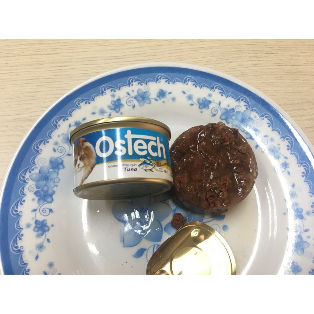 Pate Cho Mèo - Ostech Lon 80gr và 400gr