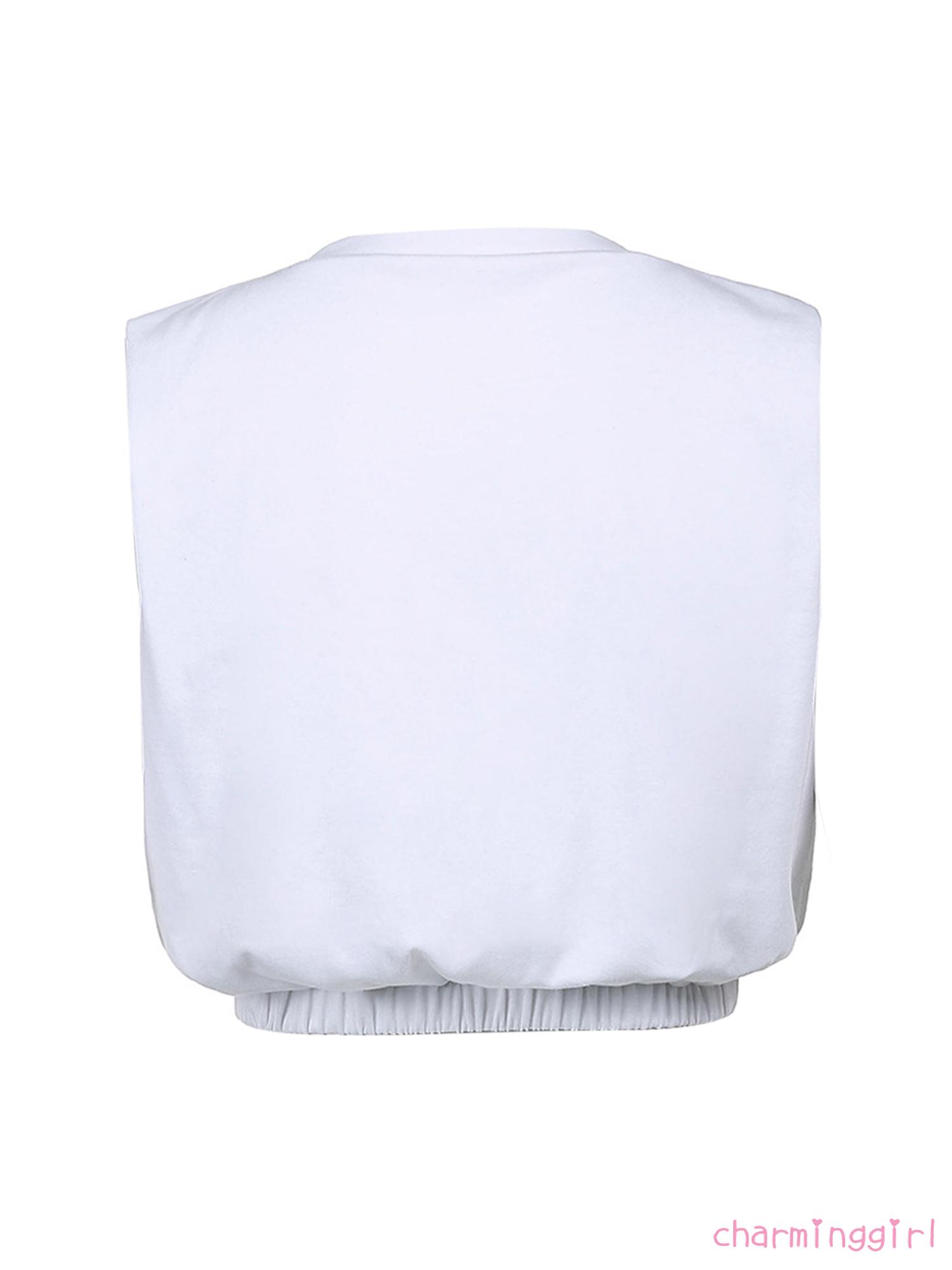 Áo Nữ Không Tay Cổ Tròn Màu Trơn Thời Trang | BigBuy360 - bigbuy360.vn