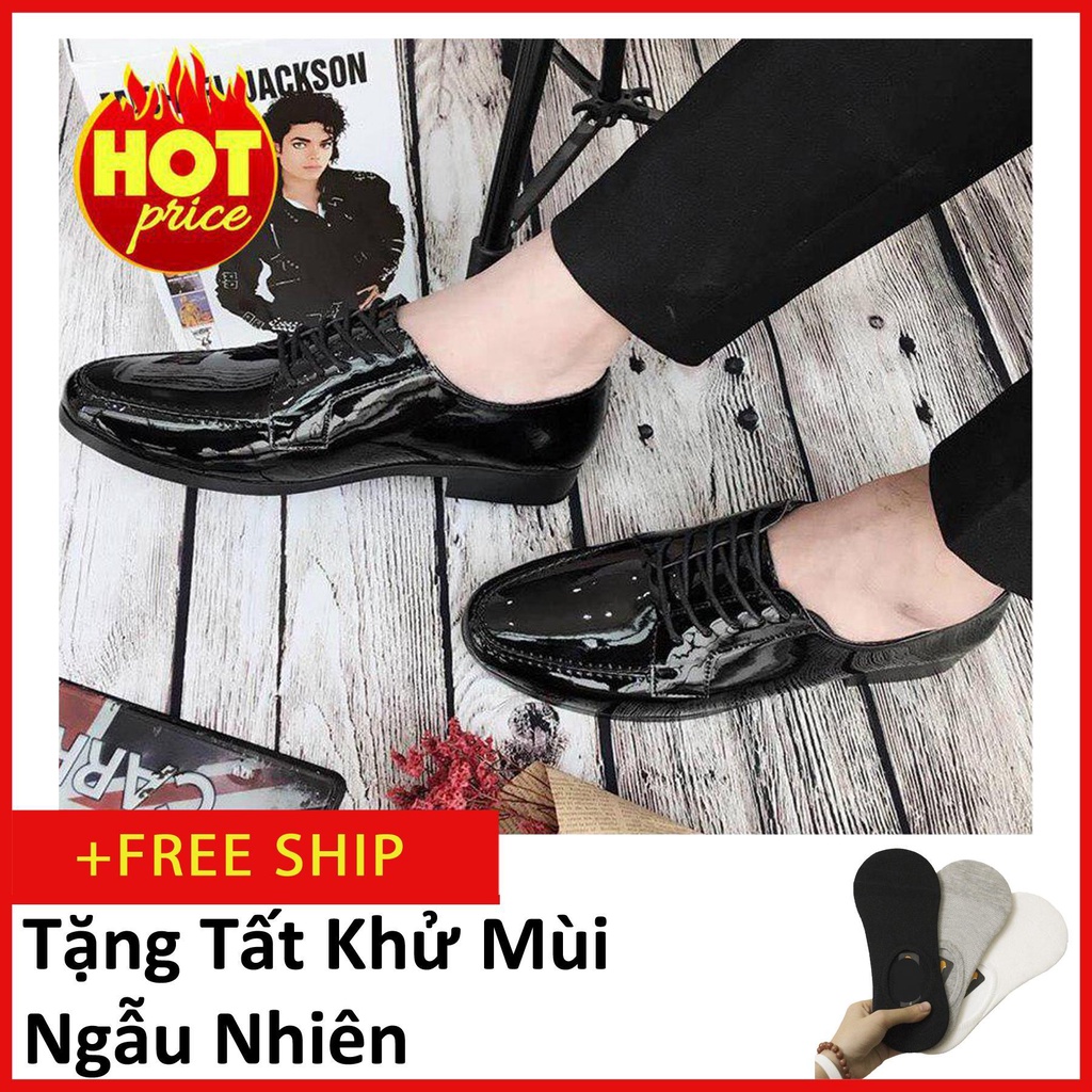 Giày TÂY NAM GIÀY CỘT DÂY NAM DA PU MỀM LỊCH LÃM