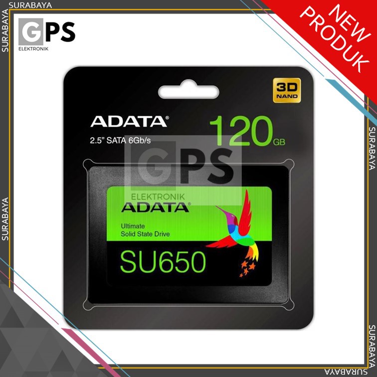 Mới Ổ Cứng Ssd Su650 Ultimate 120gb 2.5 "sata Iii Adata Gps