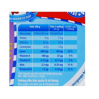 [Giá sĩ] Phô mai Con Bò Cười hộp 120g