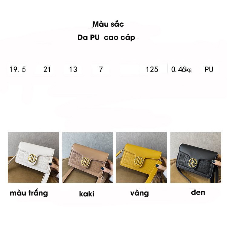 Túi xách nữ đẹp đeo chéo kẹp nách công sở thời trang đẹp TAKASTORE 8028